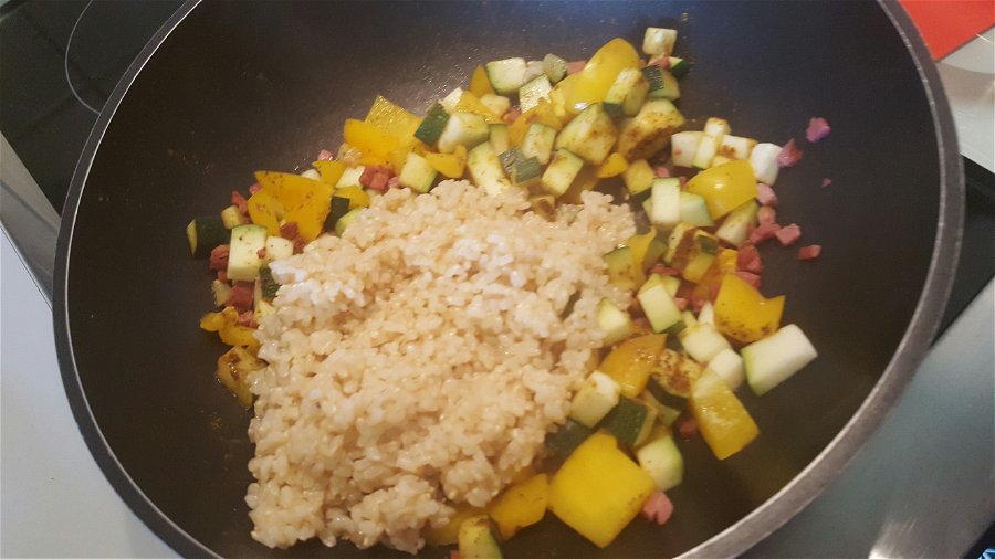 Rezept für Gebratener Reis mit Ei