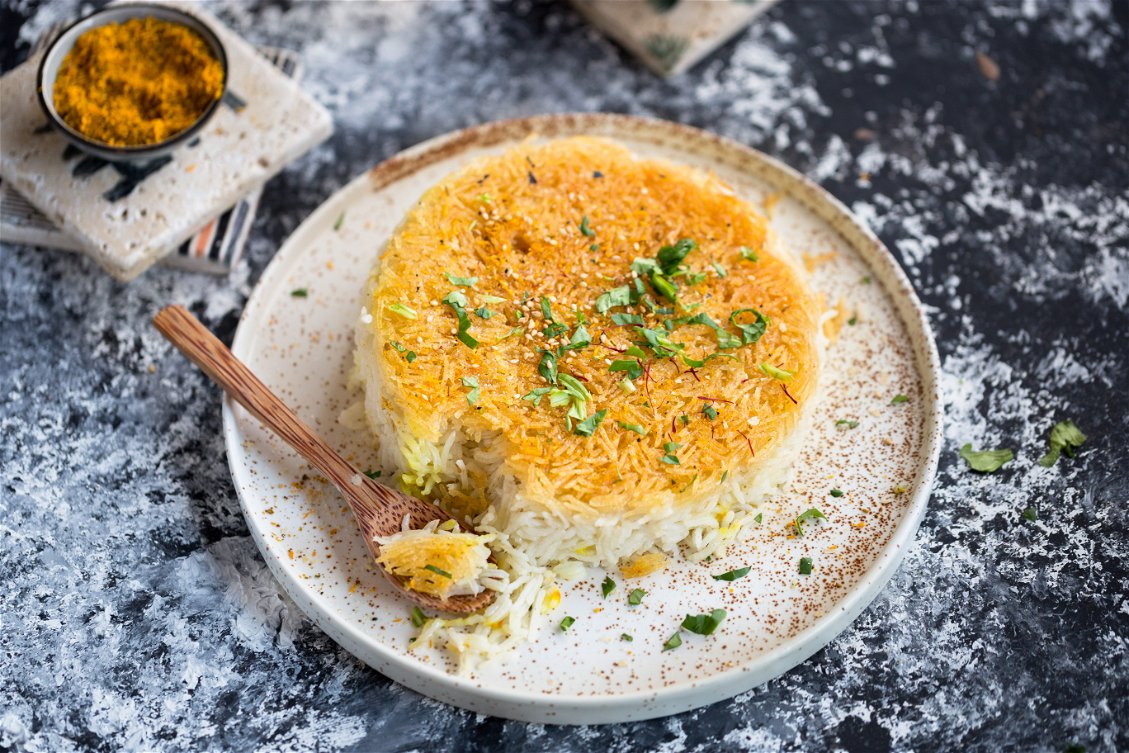 Rezept für Safran Reis mit Tahdig | REISHUNGER