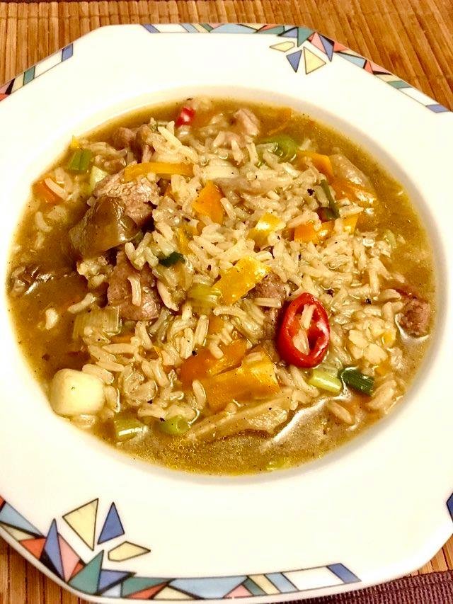 Rezept für Heiße Reissuppe mit Jasmin Reis