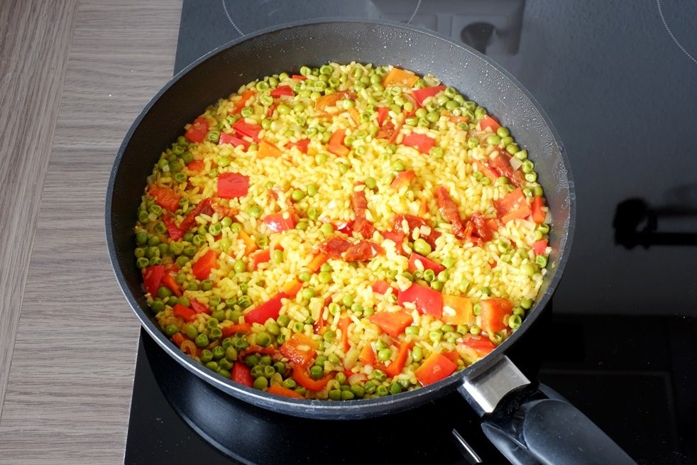 Rezept für Vegetarische Paella