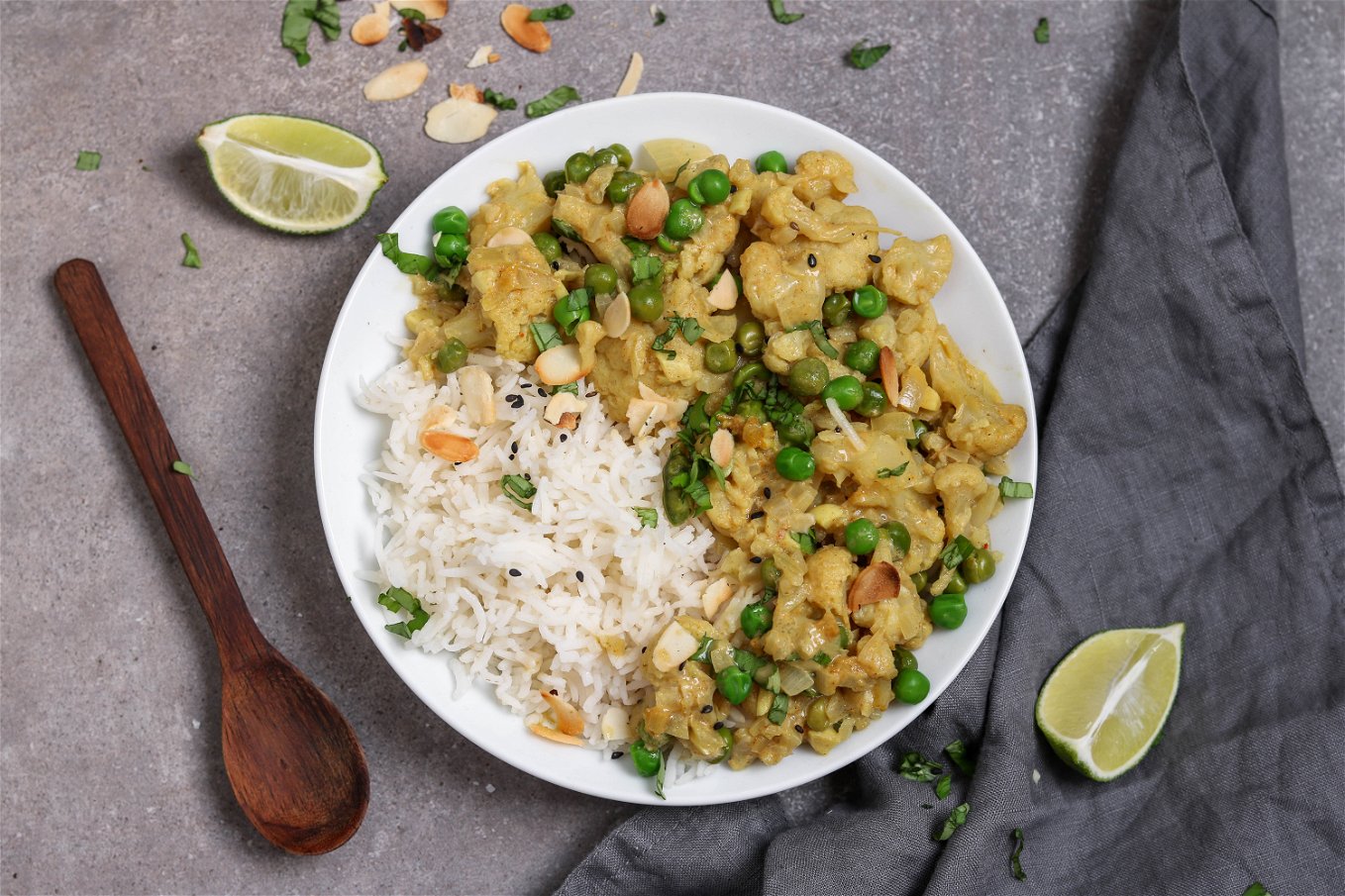 Rezept für Indisch Curry mit Basmati Reis